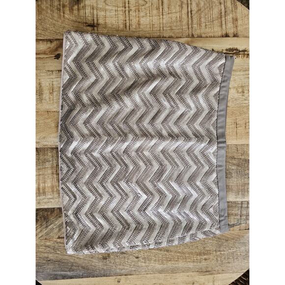 Promod Sequin Mini Skirt Women's Size 38/6 Party Boho Cocktail Festival Glam - Picture 9 of 10